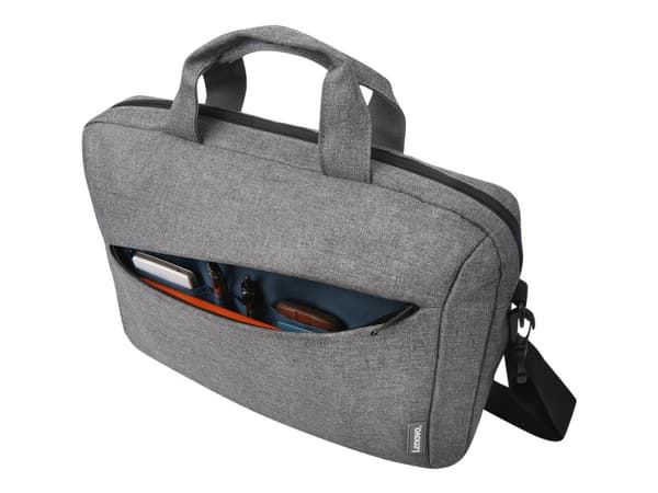 Lenovo Casual Toploader T210 - Notebook-väska - 15.6" - stålgrå - för IdeaPad 1 14; 5 Pro 14; S340-14; ThinkCentre M75t Gen 2; ThinkPad T14s Gen 3; V