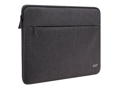 Acer Protective Sleeve - Fodral för bärbar dator - 15.6" - tvåtonig mörkgrå - för Aspire 7; Spin 3; Swift 3