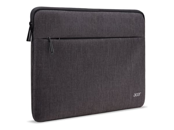 Acer Protective Sleeve - Fodral för bärbar dator - 15.6" - tvåtonig mörkgrå - för Aspire 7; Spin 3; Swift 3