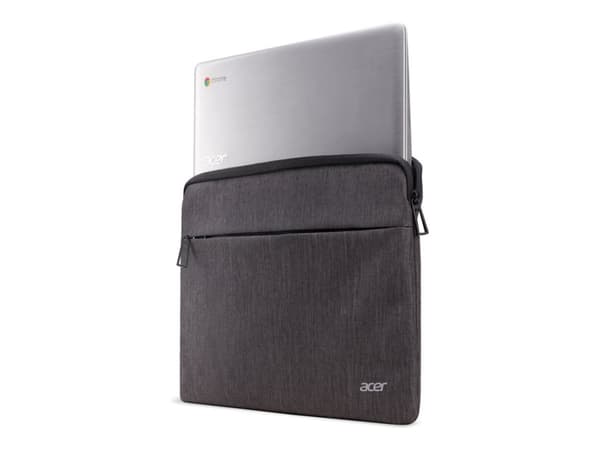 Acer Protective Sleeve - Fodral för bärbar dator - 15.6" - tvåtonig mörkgrå - för Aspire 7; Spin 3; Swift 3