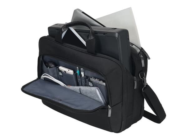 DICOTA Top Traveller ECO Twin SELECT - Notebook-väska - 14" - 15.6" - svart
