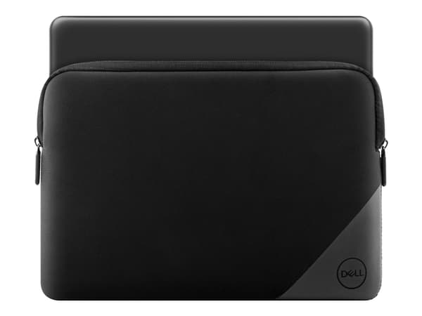 Dell Essential Sleeve 15 - Fodral för bärbar dator - 15" - svart med silksreen med Dell-logotyp