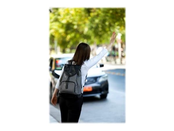 Targus Newport Drawstring - Notebookryggsekk - 15" - grå