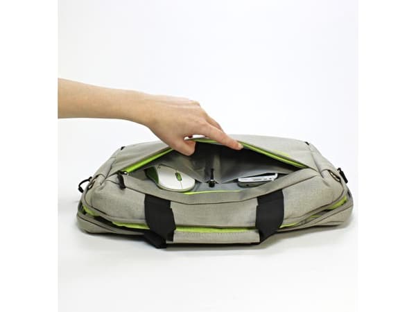 Logo 15.6 "bag, gray polyester