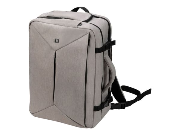 DICOTA Backpack Dual Plus EDGE - Notebookryggsekk - 13" - 15.6" - lysegrå