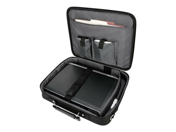 Computertaske Targus Notepac Clamshell, nylon, sort, 16"