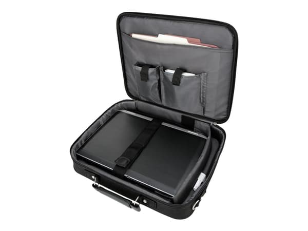 Computertaske Targus Notepac Clamshell, nylon, sort, 16"