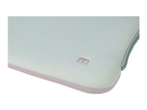 Mobilis Skin - Notebookhylster - 12.5" - 14" - perlegrå, pulverrosa