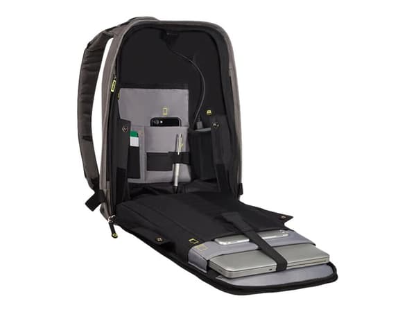 Samsonite Securipak M Anti-Theft Laptop Backpack - Notebookryggsekk - 15.6" - kjølig grå