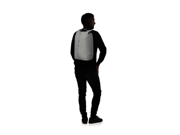 Samsonite Securipak M Anti-Theft Laptop Backpack - Notebookryggsekk - 15.6" - kjølig grå