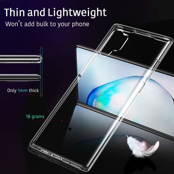 Mercury Jelly Case N970 Note 10 przezro czysty/transparent