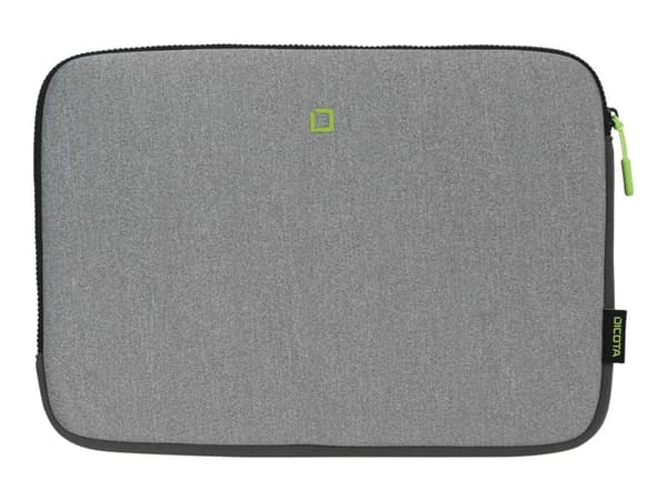 DICOTA Skin FLOW - Notebookhylster - 13" - 14.1" - grå, grønn
