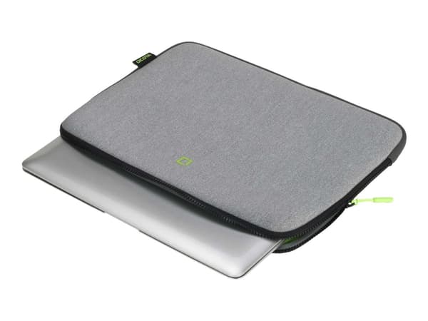 DICOTA Skin FLOW - Notebookhylster - 13" - 14.1" - grå, grønn