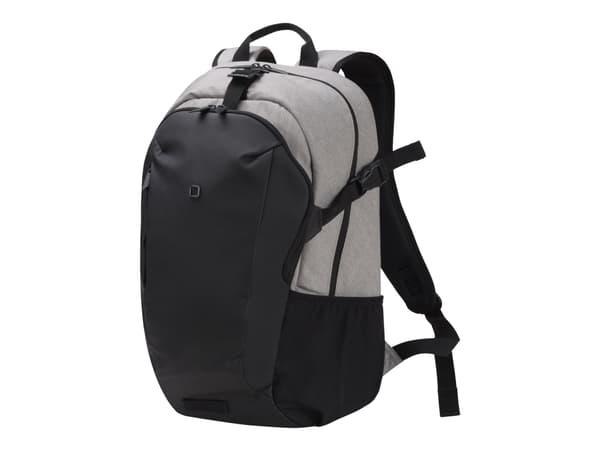 DICOTA Backpack GO - Reppu kannettavalle tietokoneelle - 13" - 15.6" - vaaleanharmaa