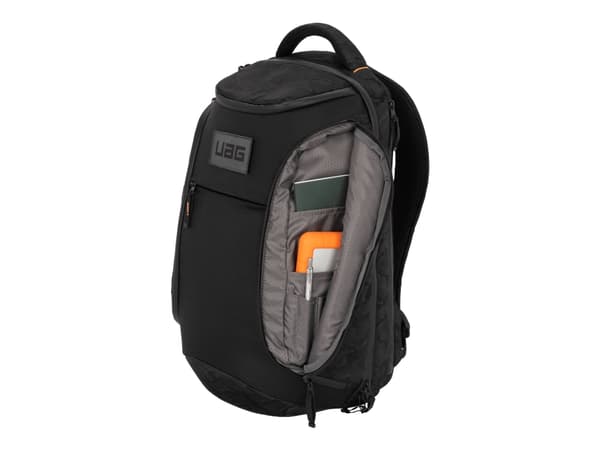 UAG Rugged Laptop Backpack 24-Liter - Pack Series Black Midnight Camo - Notebookryggsekk - 15" - svart, midnatts-camo