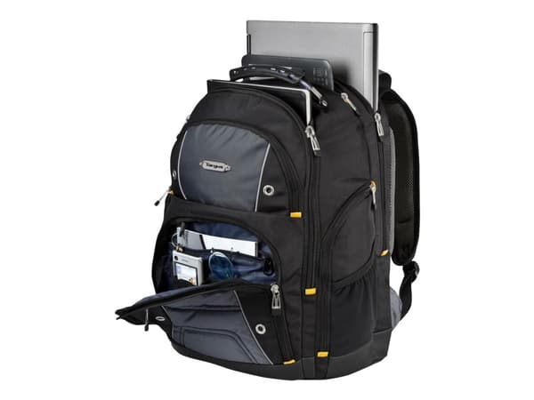 Targus Drifter - Ryggsäck för bärbar dator - 15.6" - svart, grå