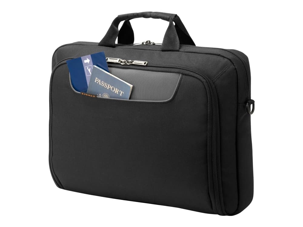 Everki Advance Compact Laptop Briefcase - Notebook-väska - 15.4" - träkol