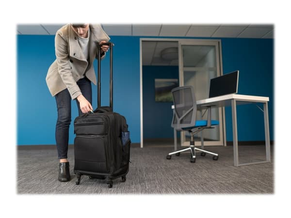 Kensington Contour 2.0 Pro Overnight Laptop Spinner - Notebookbæreveske - 17"