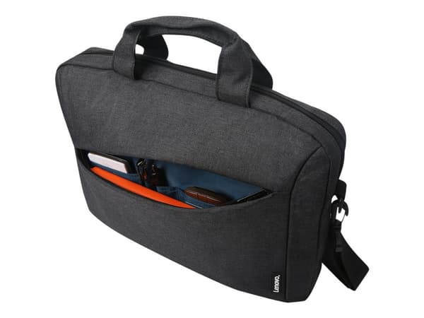 Lenovo Casual Toploader T210 - Notebook-väska - 15.6" - kolsvart - för IdeaPad 1 14; S340-14; ThinkCentre M75t Gen 2; ThinkPad T14s Gen 3; X1 Nano Ge