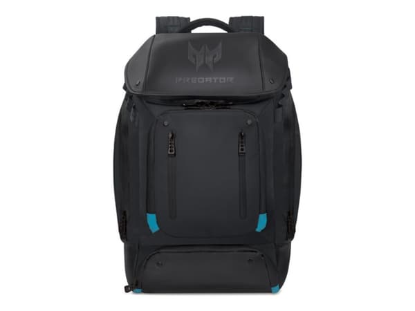 Acer Predator Notebook Gaming Utility Backpack - Ryggsäck för bärbar dator - 17" - svart, blågrön - för Predator Helios 300; Predator Triton 300; 500