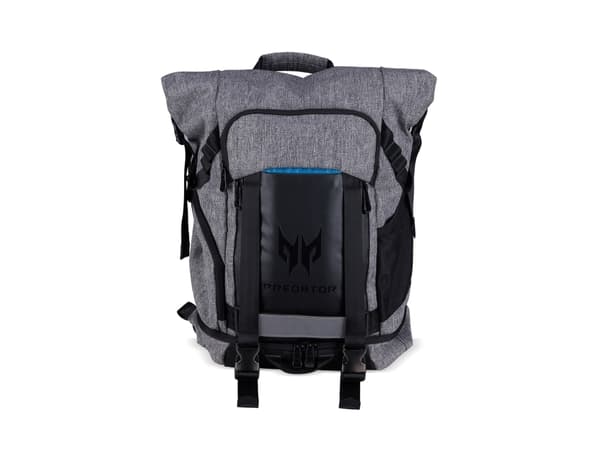 Acer Predator Notebook Gaming Utility Backpack - Ryggsäck för bärbar dator - 17" - svart, blågrön - för Predator Helios 300; Predator Triton 300; 500