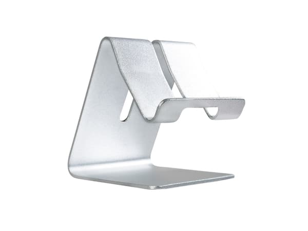 LogiLink AA0122, Mobiltelefon / smartphone, Surfplatta/UMPC, Passiv hållare, inomhus, Gjuten aluminium