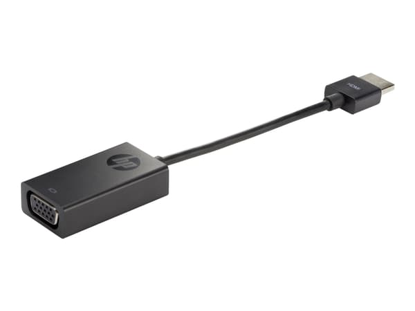 HP HDMI to VGA Display Adapter - Video adapter - HD-15 (VGA) hunn til HDMI hann - 17.3 cm - 1080p-støtte