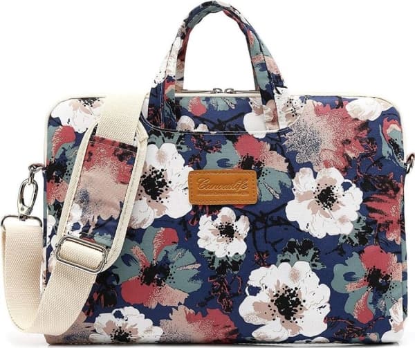 "BRIEFCASE LAPTOP 13-14 BLUE CAMELLIA"