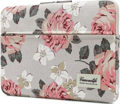 CANVASLIFE CANVASLIFE SLEEVE MACBOOK PRO 15 WHITE ROSE case