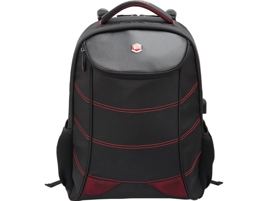BESTLIFE backpack 17 "NOTEBOOK SNAKE EYE GAMING USB RED BB-3332R