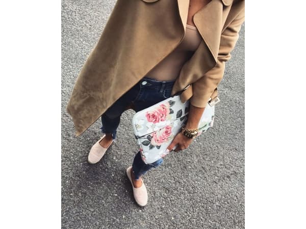 Sülearvuti tasku Canvaslife 13-14" Sleeve Navy Rose