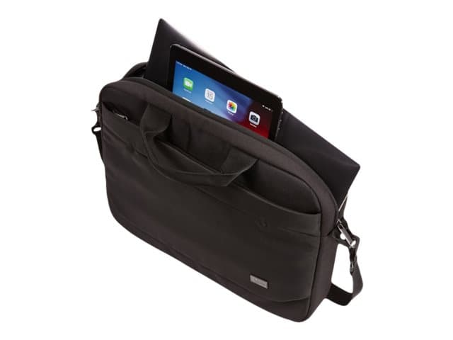 Case Logic Advantage ADVA-114 Black väskor bärbara datorer 35,6 cm (14") budväska Svart