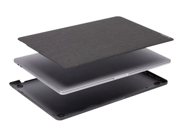 Incase Incase Textured Hardshell i Woolenex-deksel - Materiale MacBook Pro 16 (grafitt) universaldeksel