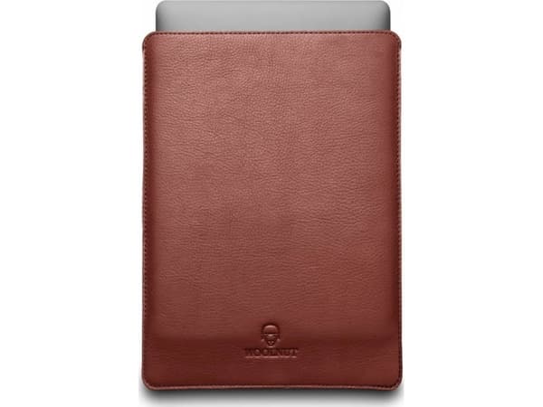 Woolnut Leather Sleeve -suojatasku 13" MacBook Pro &amp;amp; Air, konjakki