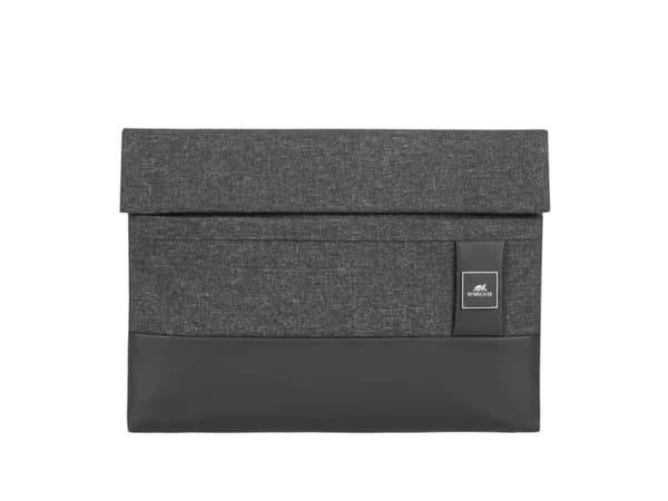 Rivacase 8803 BLACK MELANGE, Sleeve til laptop, 33,8 cm (13.3"), 310 g