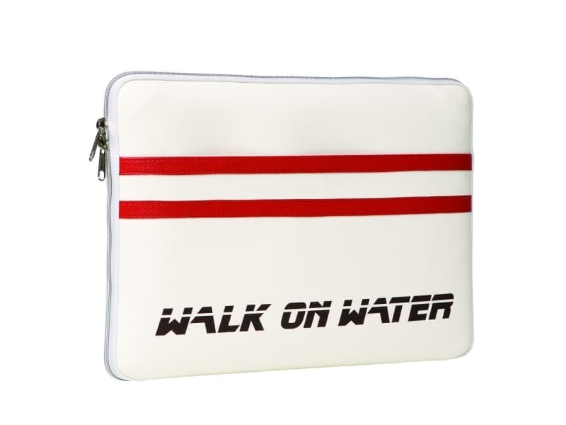 Walk On Water Laptop Boarding Skin - Fodral för bärbar dator - 13.3" - röd, offwhite - för Apple MacBook (13.3 tum)