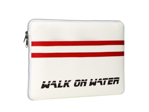 Walk On Water Laptop Boarding Skin - Notebookhylster - 13.3" - rød, gulaktig hvit