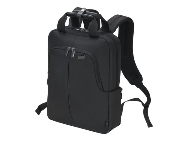 DICOTA Eco Backpack Slim PRO - Ryggsäck för bärbar dator - 12" - 14.1" - svart