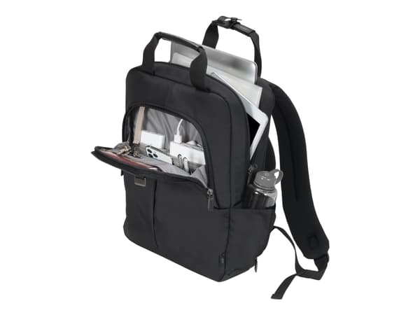 DICOTA Eco Backpack Slim PRO - Ryggsäck för bärbar dator - 12" - 14.1" - svart