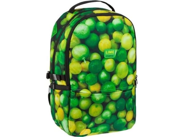 Starpak Lime skoleryggsekk grønn (446574)
