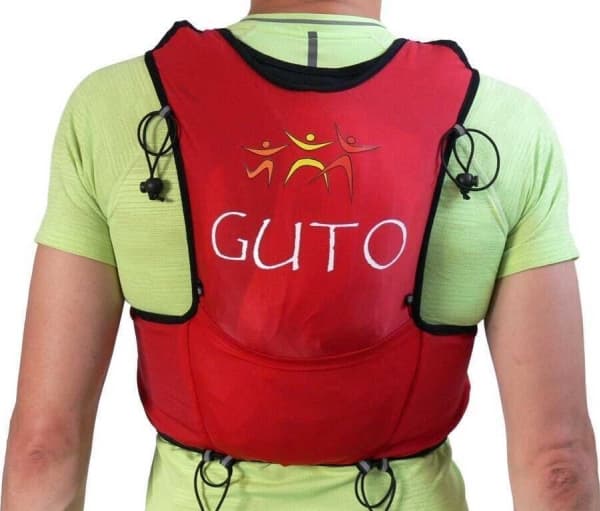 Guto UltraFun GUTO rød farge, størrelse S - superlett ryggsekk / løpe- og turvest, EAN 5909876571124