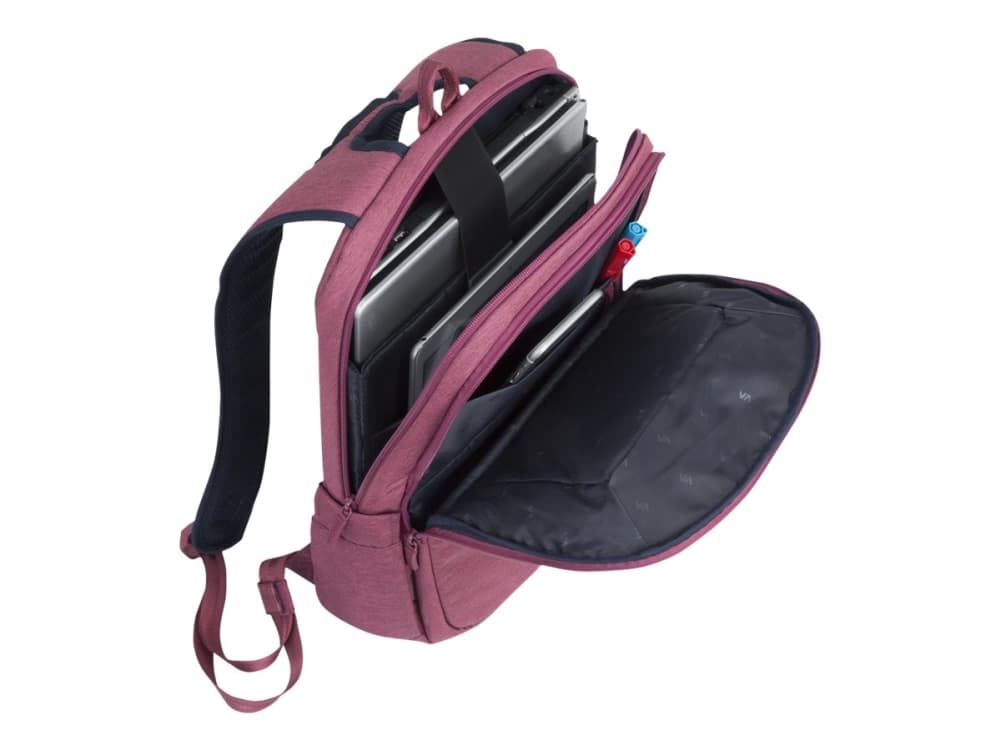 Rivacase 7760 notebook case 39.6 cm (15.6") Backpack case Red