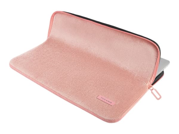 Tucano Velluto - Fodral för bärbar dator - 15.6" - 16" - rosa - för Apple MacBook Pro 16" (Late 2019)