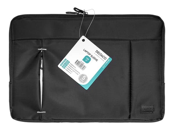 DELTACO NV-902 - Fodral för bärbar dator - 12" - svart