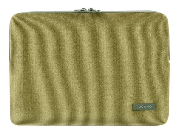 Tucano Second Skin Velluto - Fodral för bärbar dator - 12" - 13" - grön - för Apple MacBook Air 13.3" (Early 2020, Late 2018, Late 2020, Mid 2019); M