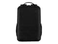 Miniatyrbild 4 av 5: Dell Essential Backpack 15 - Ryggsäck för bärbar dator - 15" - svart reflekterande tryckning med stötdämpad struktur - 3 Years Basic Hardware Warrant