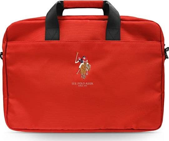 US Polo Bag USCB15PUGFLRE 16" röd /röd