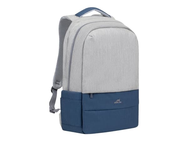 Riva Case 75 series 7567 - Notebookryggsekk - 17.3" - grå, mørk blå