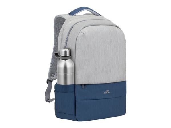 Riva Case 75 series 7567 - Notebookryggsekk - 17.3" - grå, mørk blå