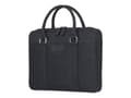Miniatyrbild 1 av 5: dbramante1928 Stelvio Slim Laptop Bag PURE - Notebook-väska - 14" - svart, detaljer med silverfinish